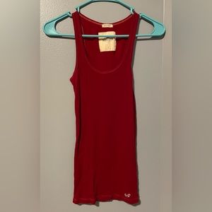 Red Hollister Tank Size Small